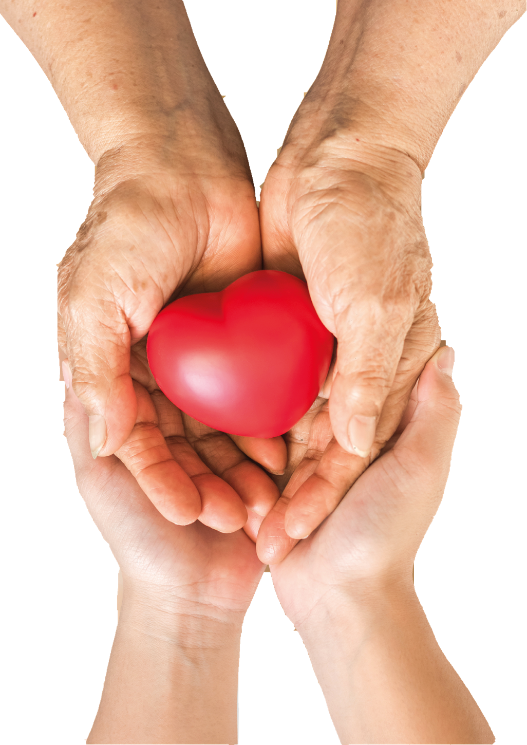 Hand mit Herz